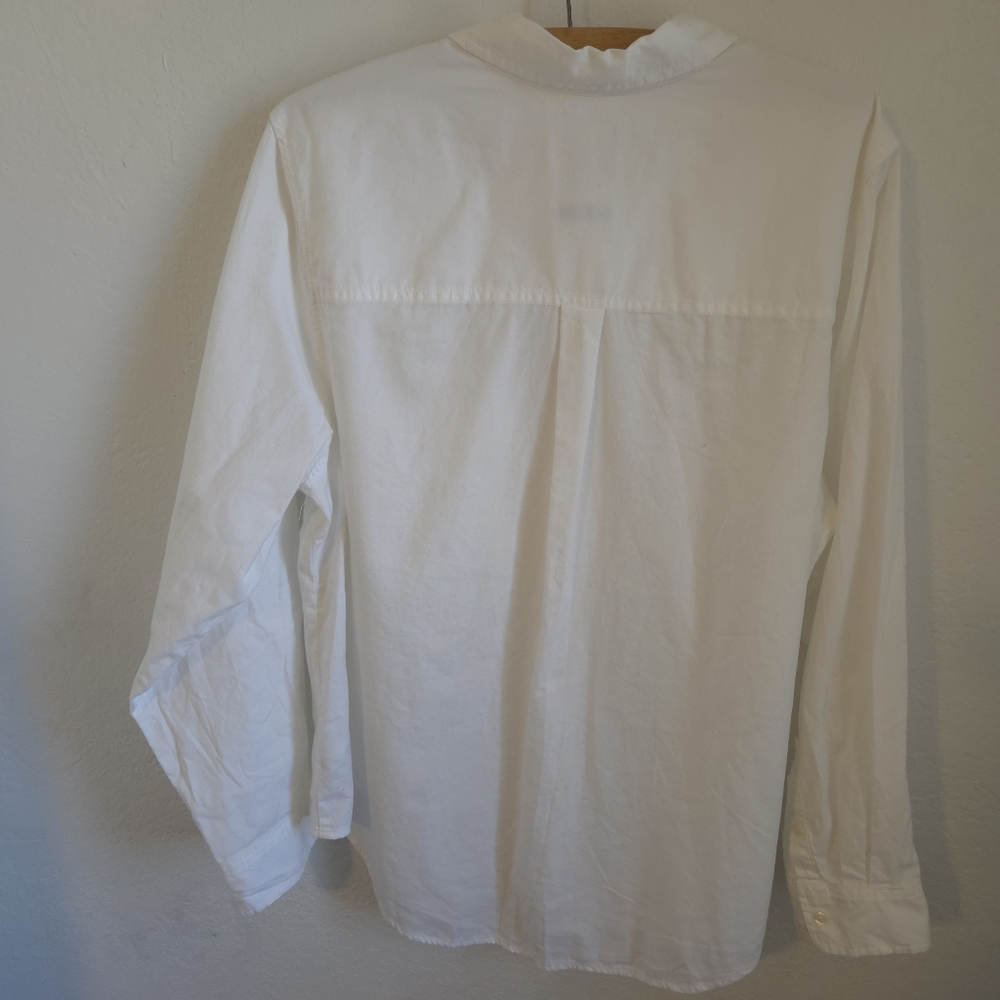 Universal Thread Long Sleeve Classic Fit Button-Down Shirt  White XXL - Picture 3 of 15